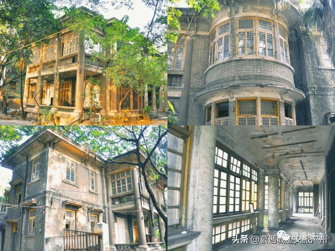 芳村山顶伯捷别墅:民国广州"白宫",历经百年变身"荒村鬼宅"