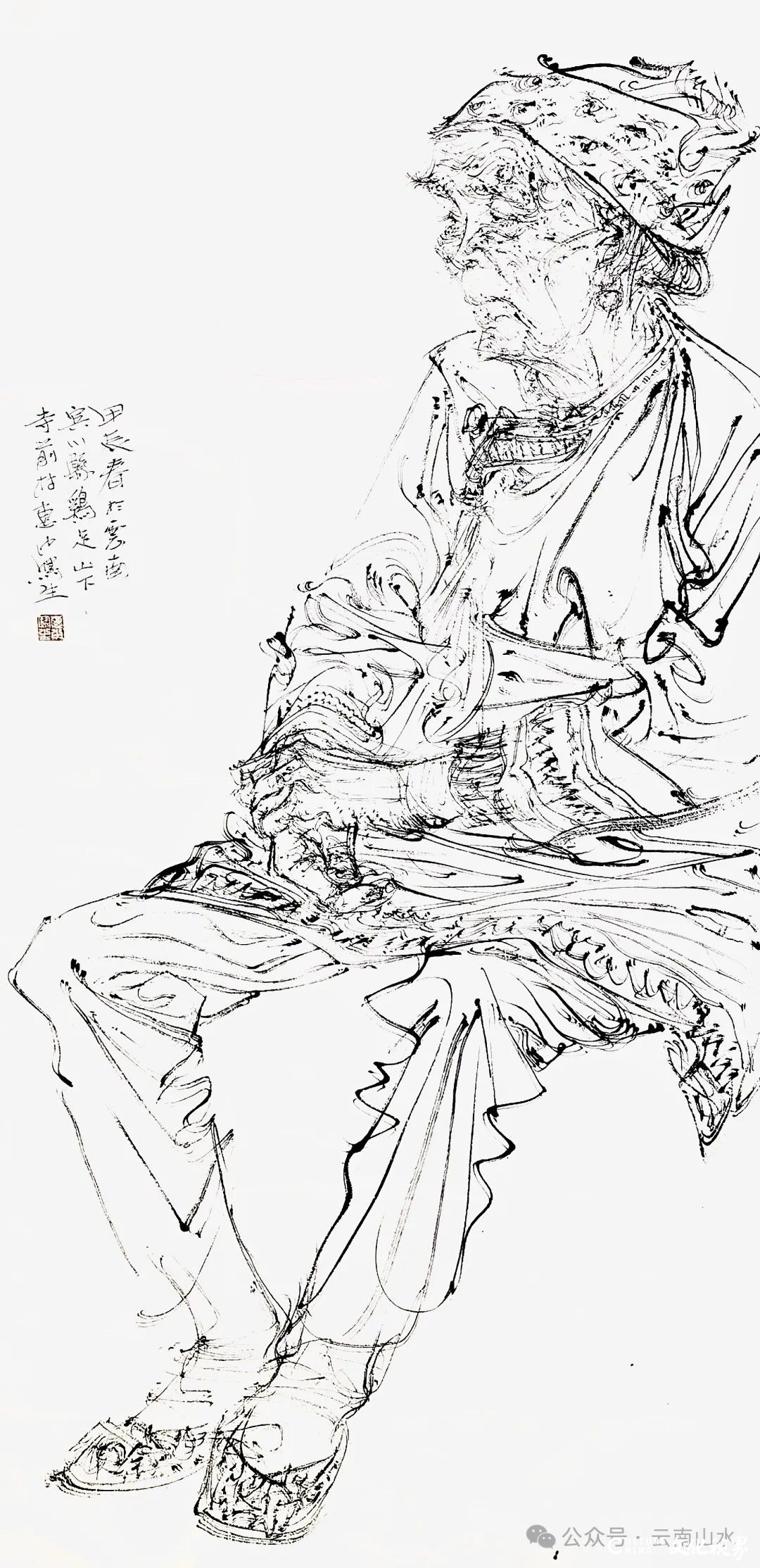 任惠中滇西写生丨用素描速写成就人物的传神气韵