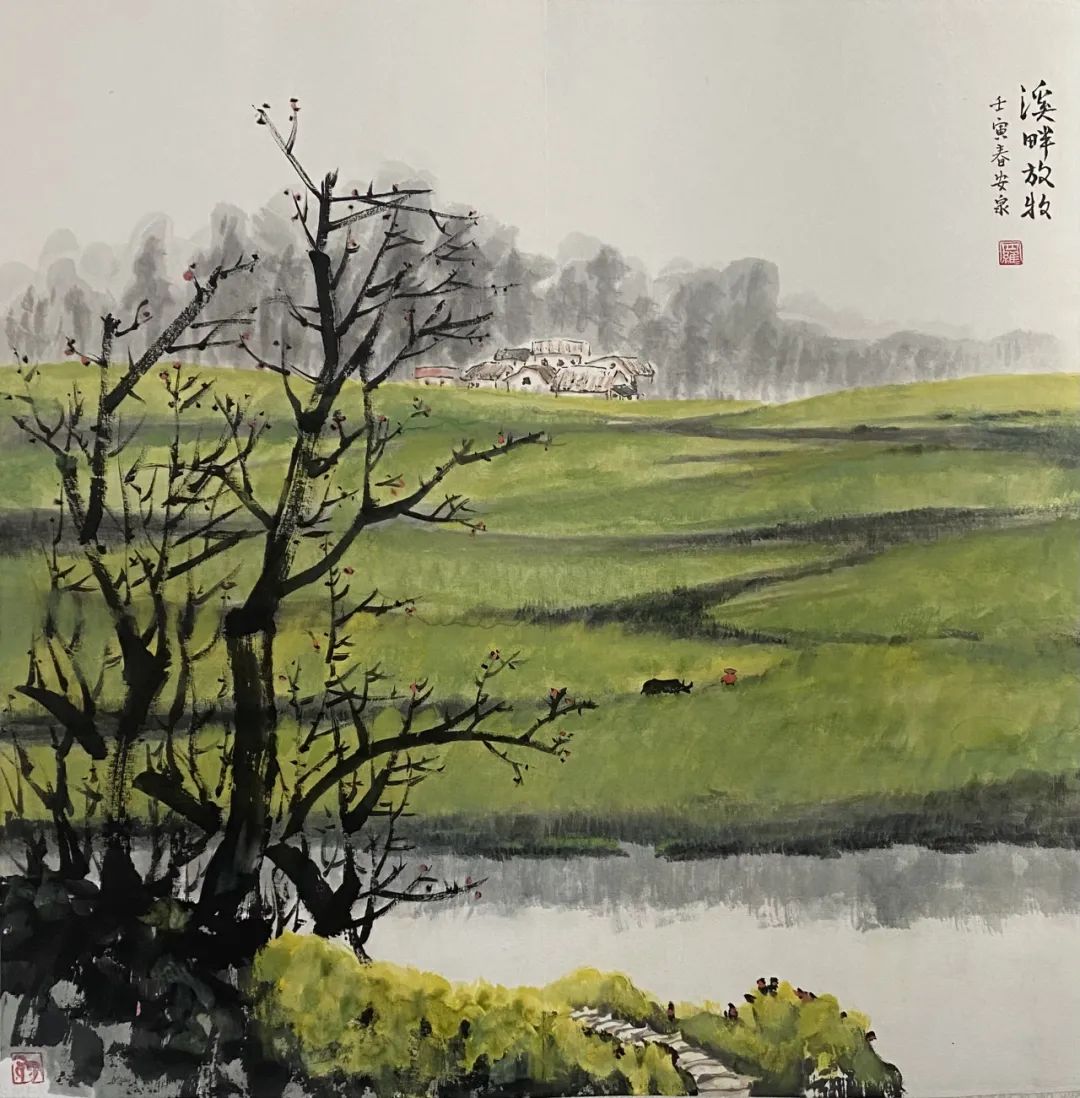 张际才写意山水画6月最受欢迎作品评选活动入围作品(第二期)