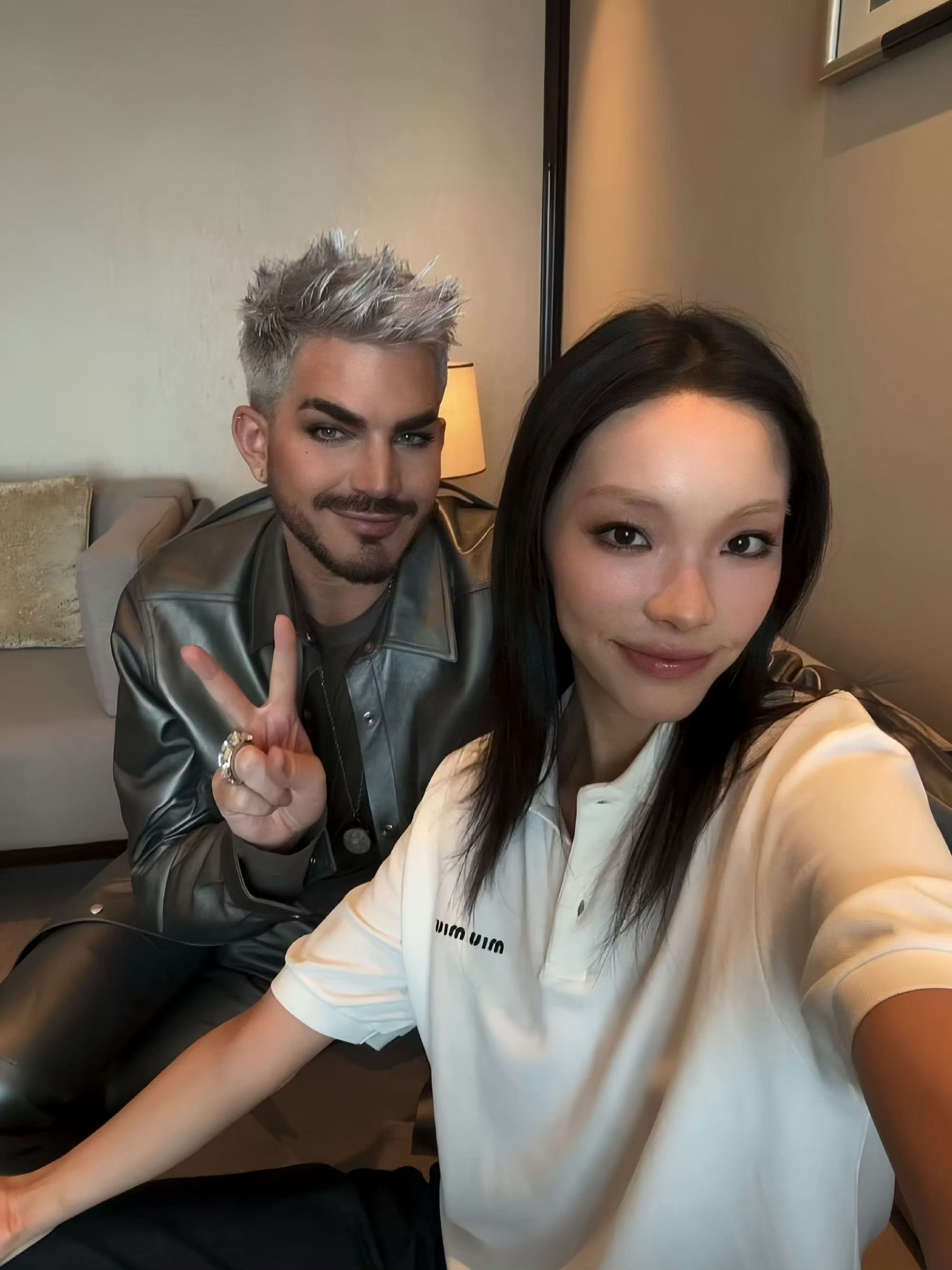 刘柏辛的妆容够厉害啊