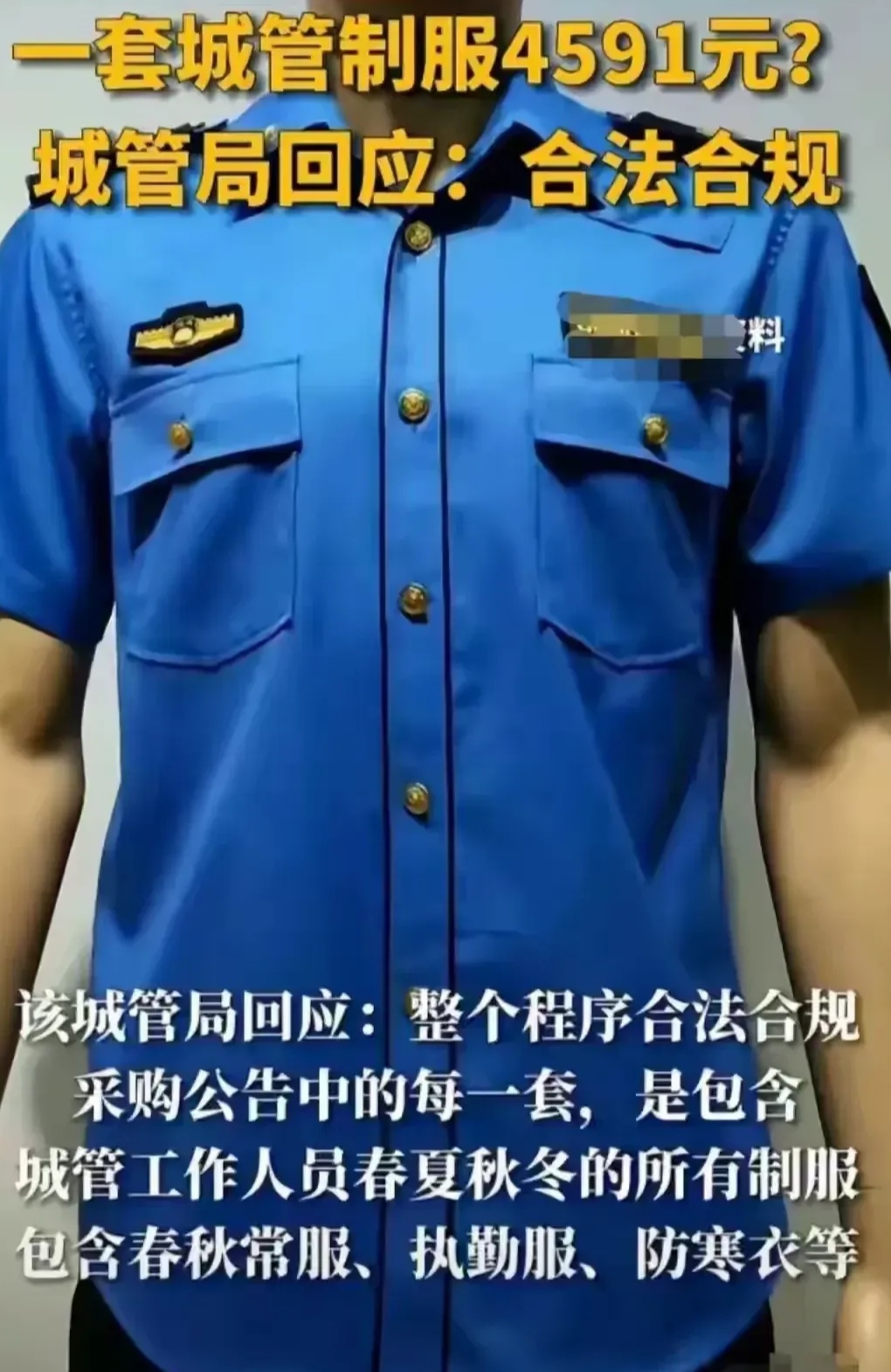 城管协管员工作服图片图片