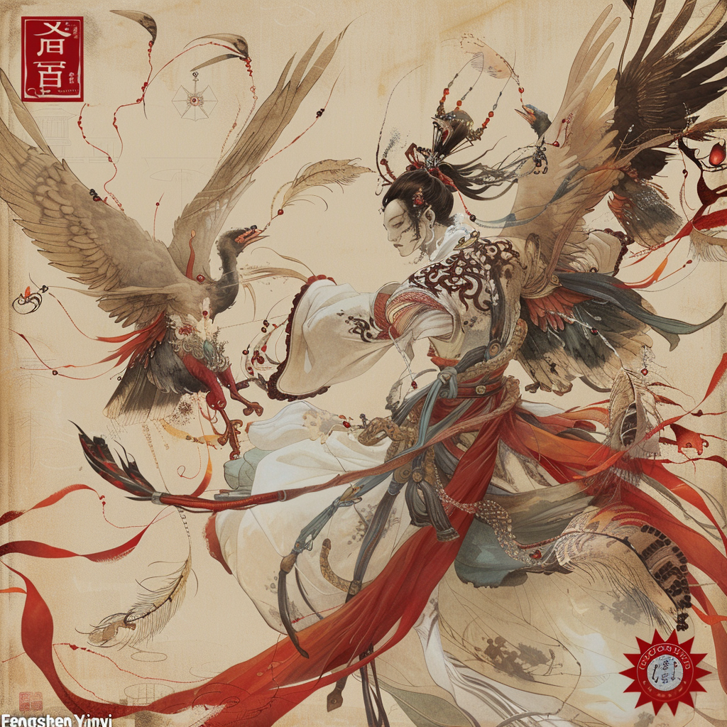 《封神寅义》中神秘妖姬九头雉鸡精
