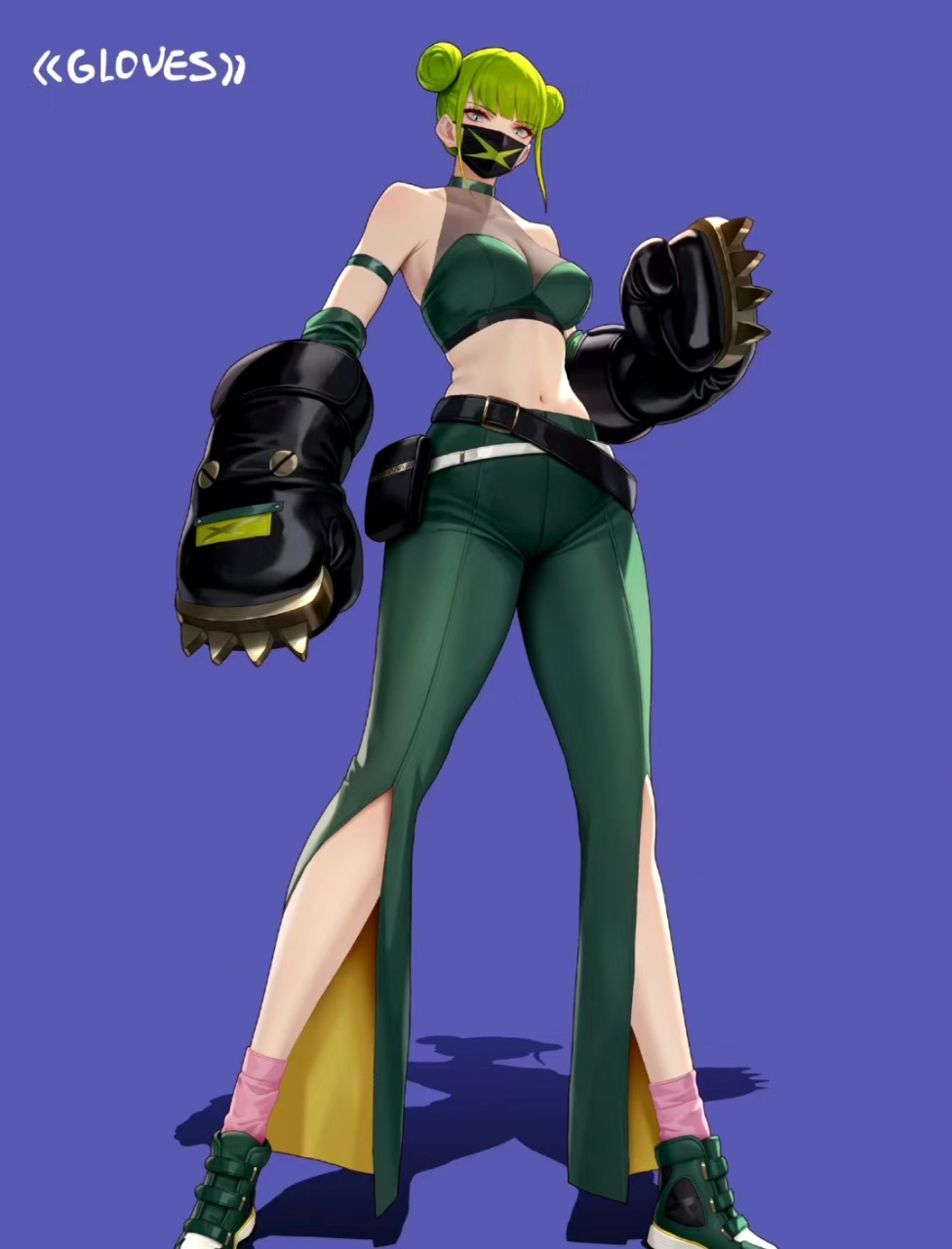 练拳击的小姐姐也太美了吧!#二次元