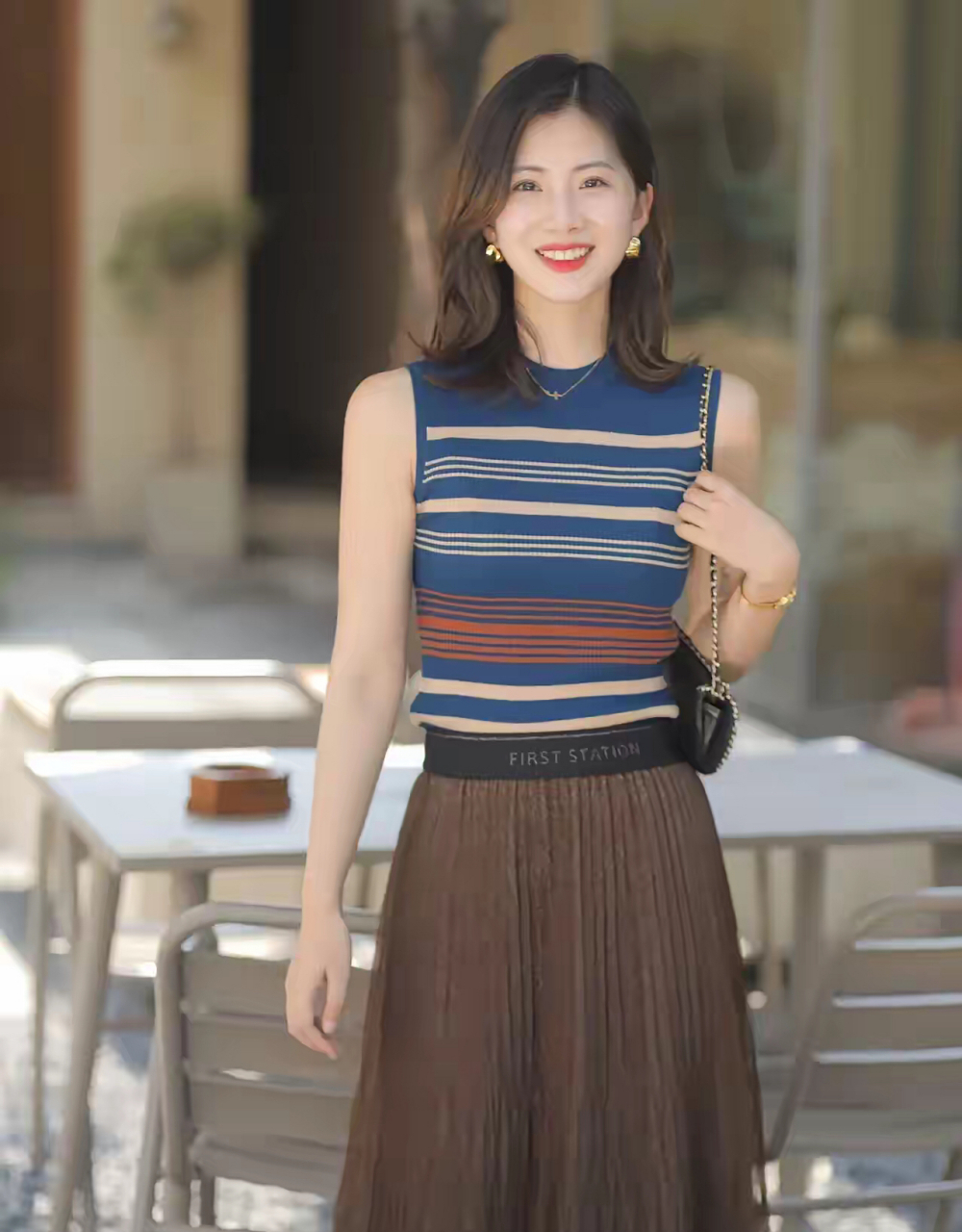 优雅知性气质的女人!