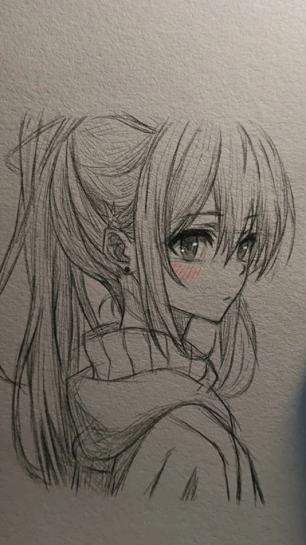 想画就要画嘛,动漫女生这样画