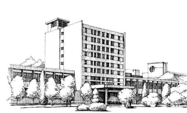 请记住怎么画教学楼