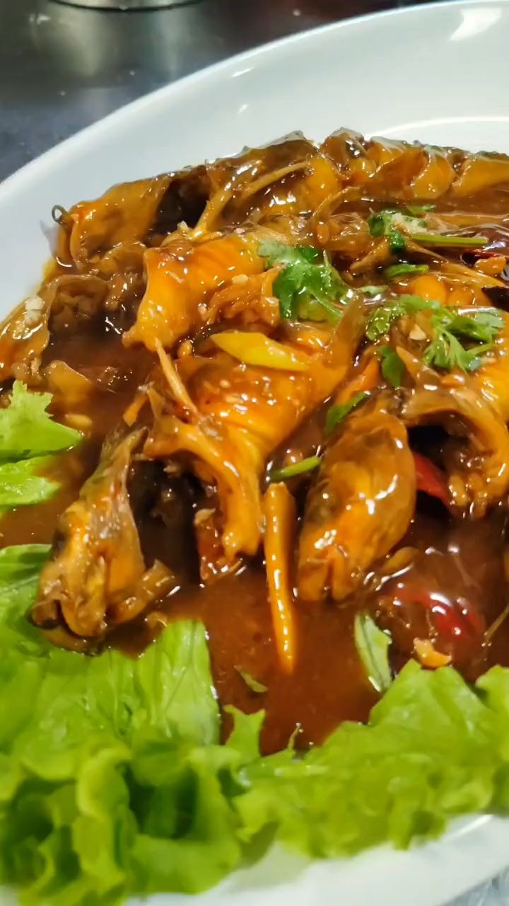 东北菜,酱焖嘎牙子