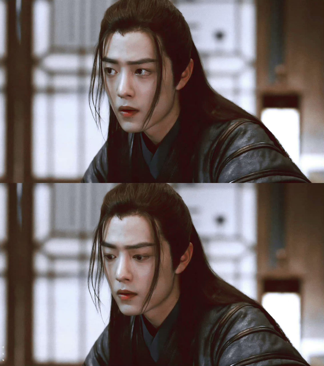 肖战林修崖时期的古装扮相