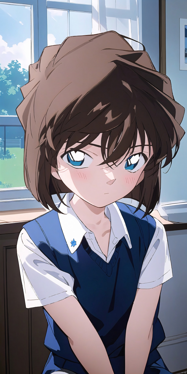 灰原哀的新校服好看吗#灰原哀# #名侦探柯南# #动态连更挑战