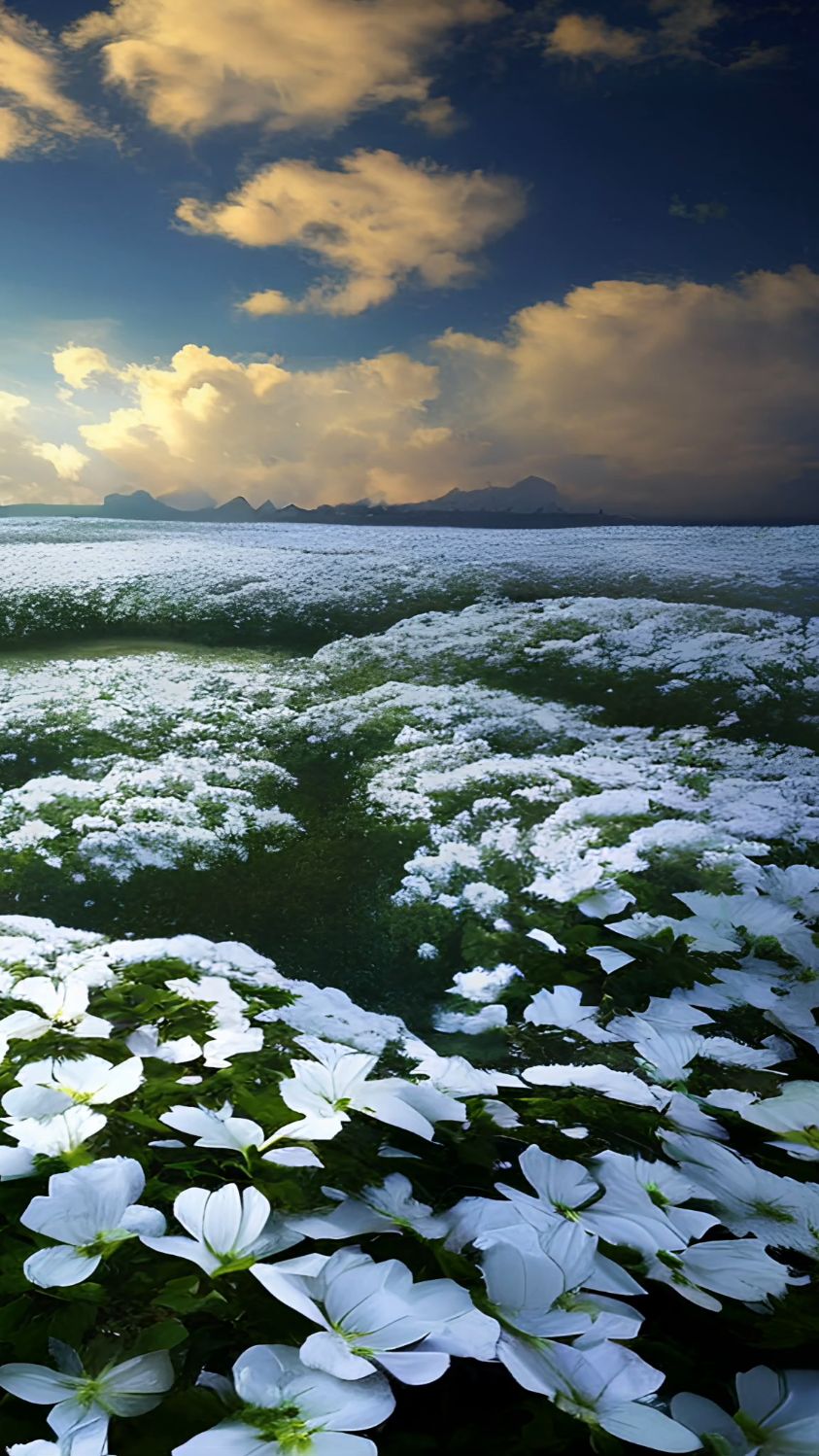 唯美花海图片