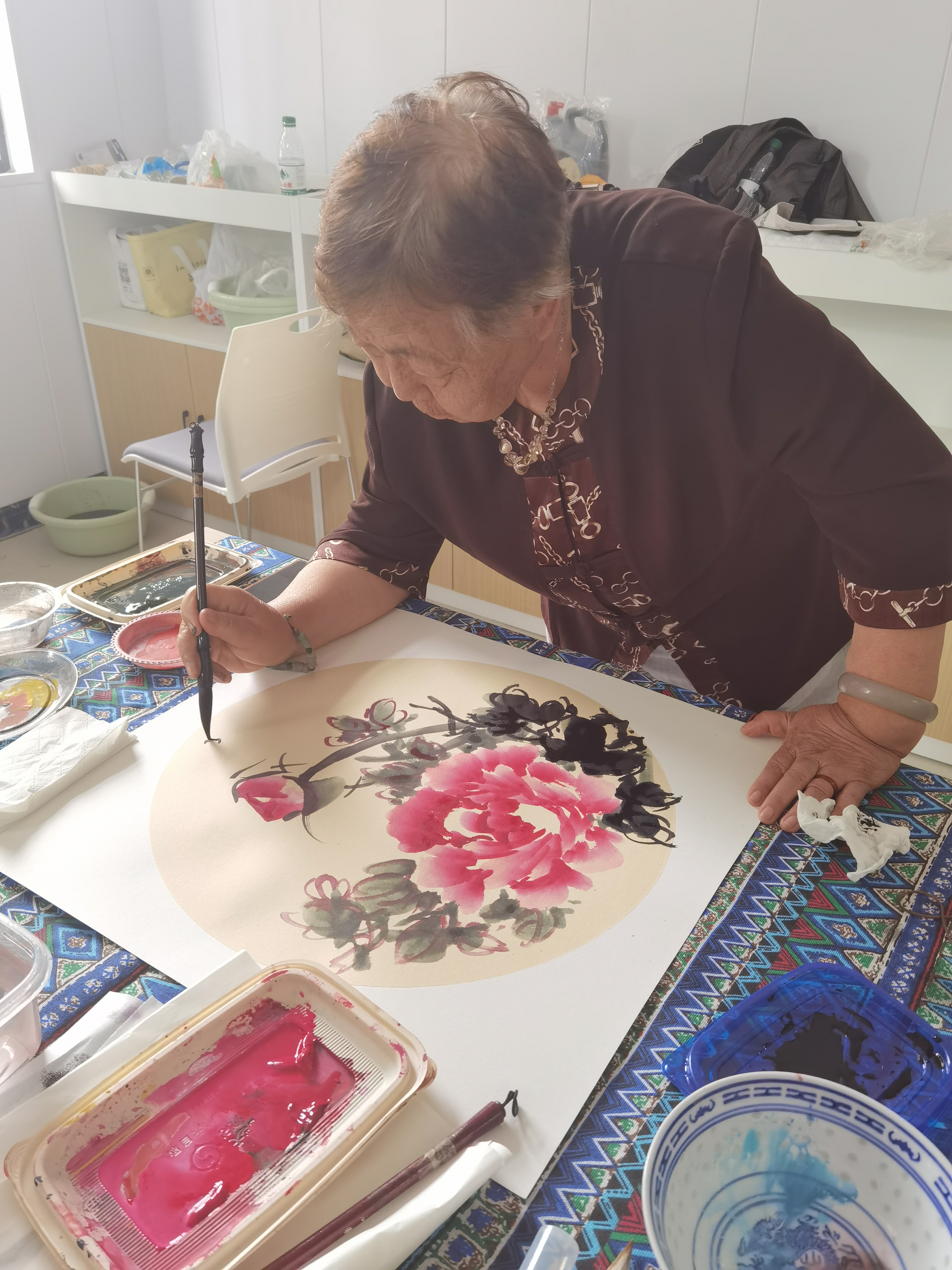 渭南市老年书画家协会一行五人赴山西运城夏县考察暨书画品鉴交流