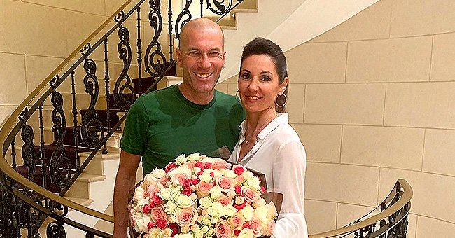 齐祖齐达内与妻子恩爱走过30年婚姻,罕见照片被儿子公之于众