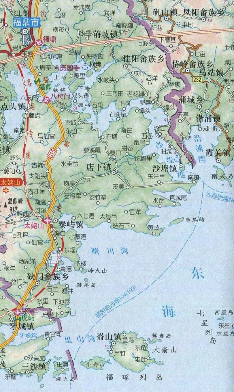 嵛山岛地图图片