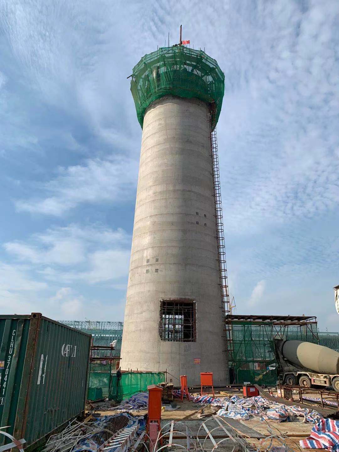 「高空作业」30米烟囱新建工艺流程