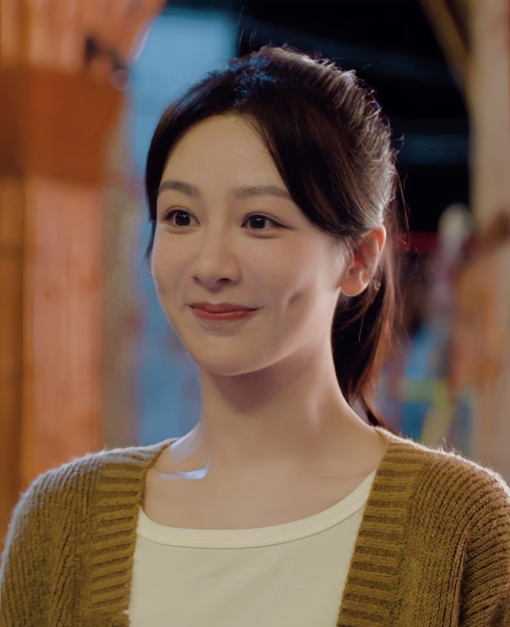 承欢记杨紫和一个女配角同框