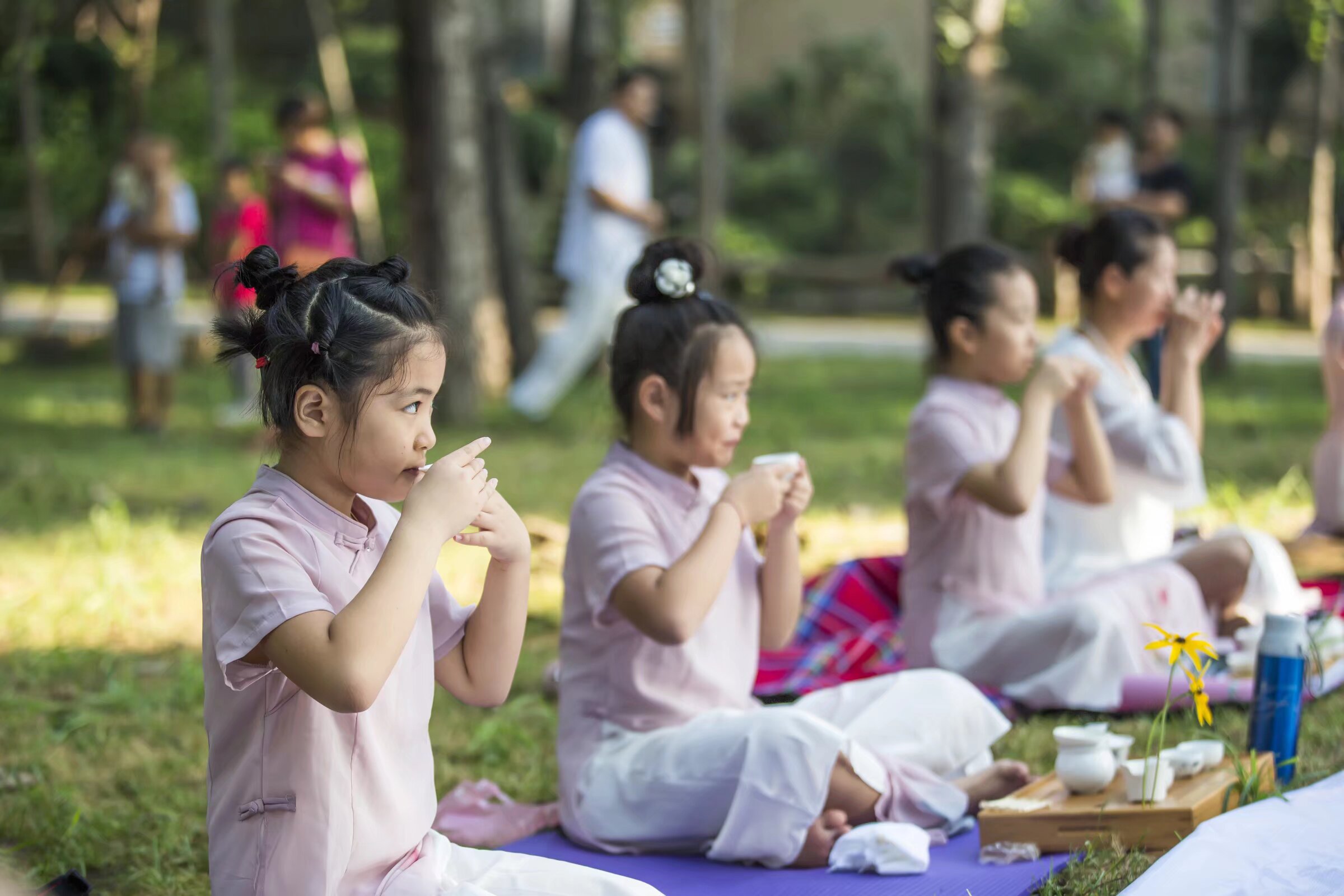 回顾少儿茶艺班