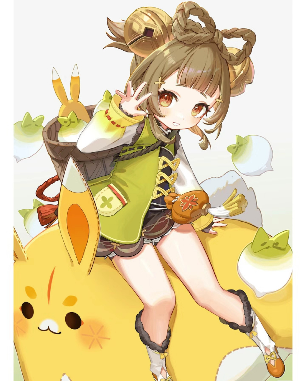 瑶瑶也太可爱了吧!#原神