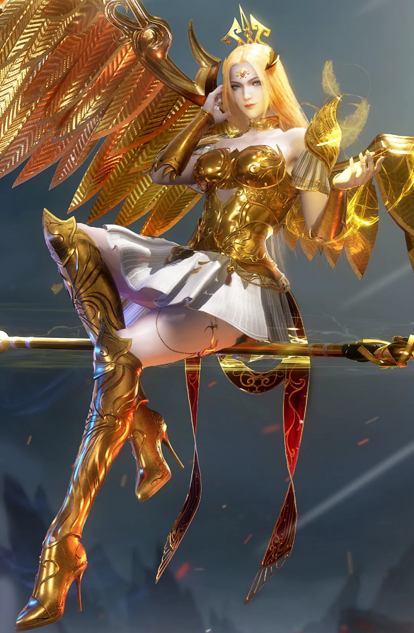 武庚纪天使圣王来了,妥妥的御姐,我喜欢,就是可惜武庚纪现在断更了.