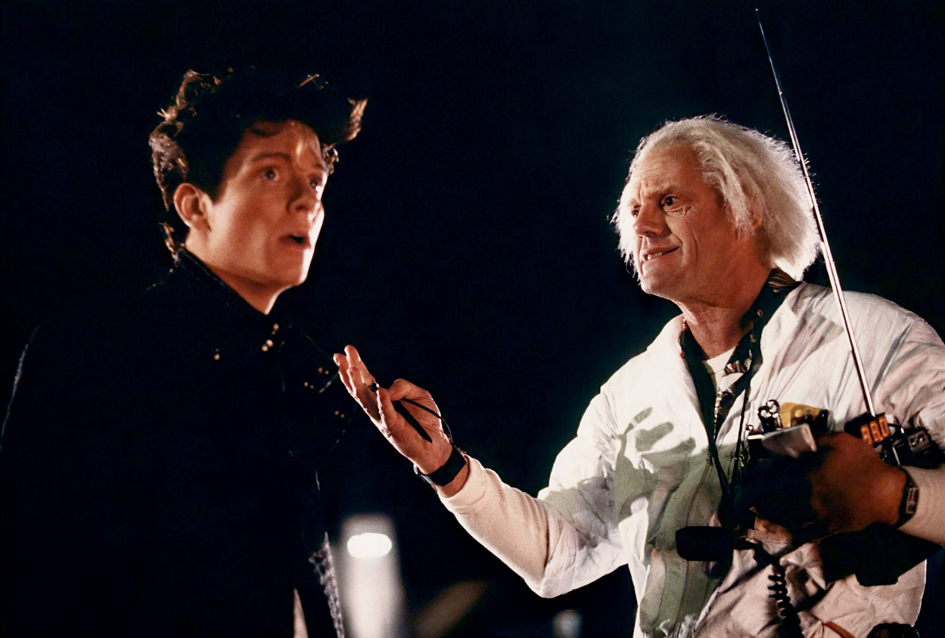 分享一组科幻电影《回到未来》剧照,1985年9月3日,《回到未来》第一部