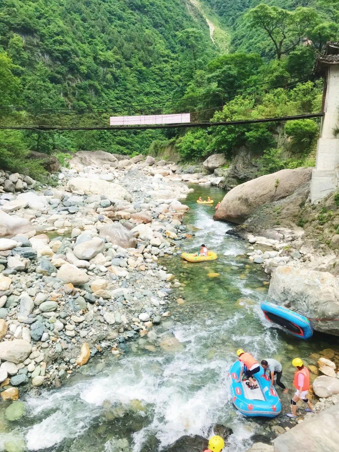 无漂流,不夏天丨青川唐家河漂流即将开始,时间就在