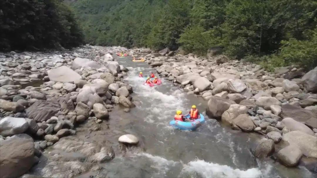 无漂流,不夏天丨青川唐家河漂流即将开始,时间就在