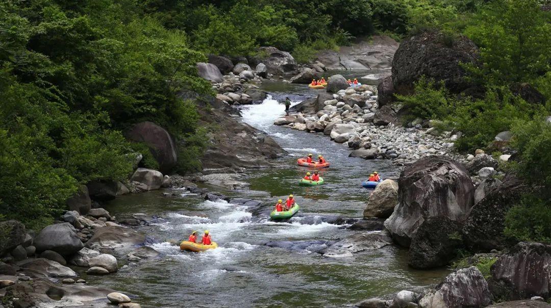 无漂流,不夏天丨青川唐家河漂流即将开始,时间就在