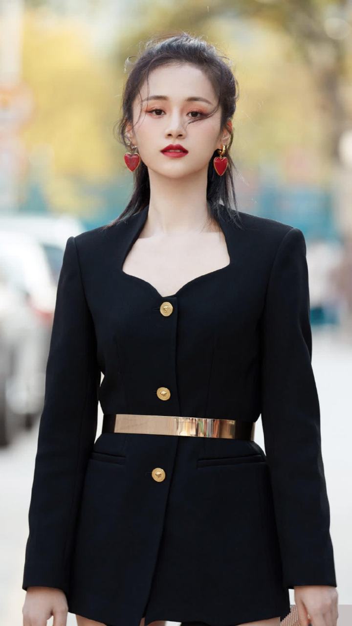 安悦溪酷飒写真