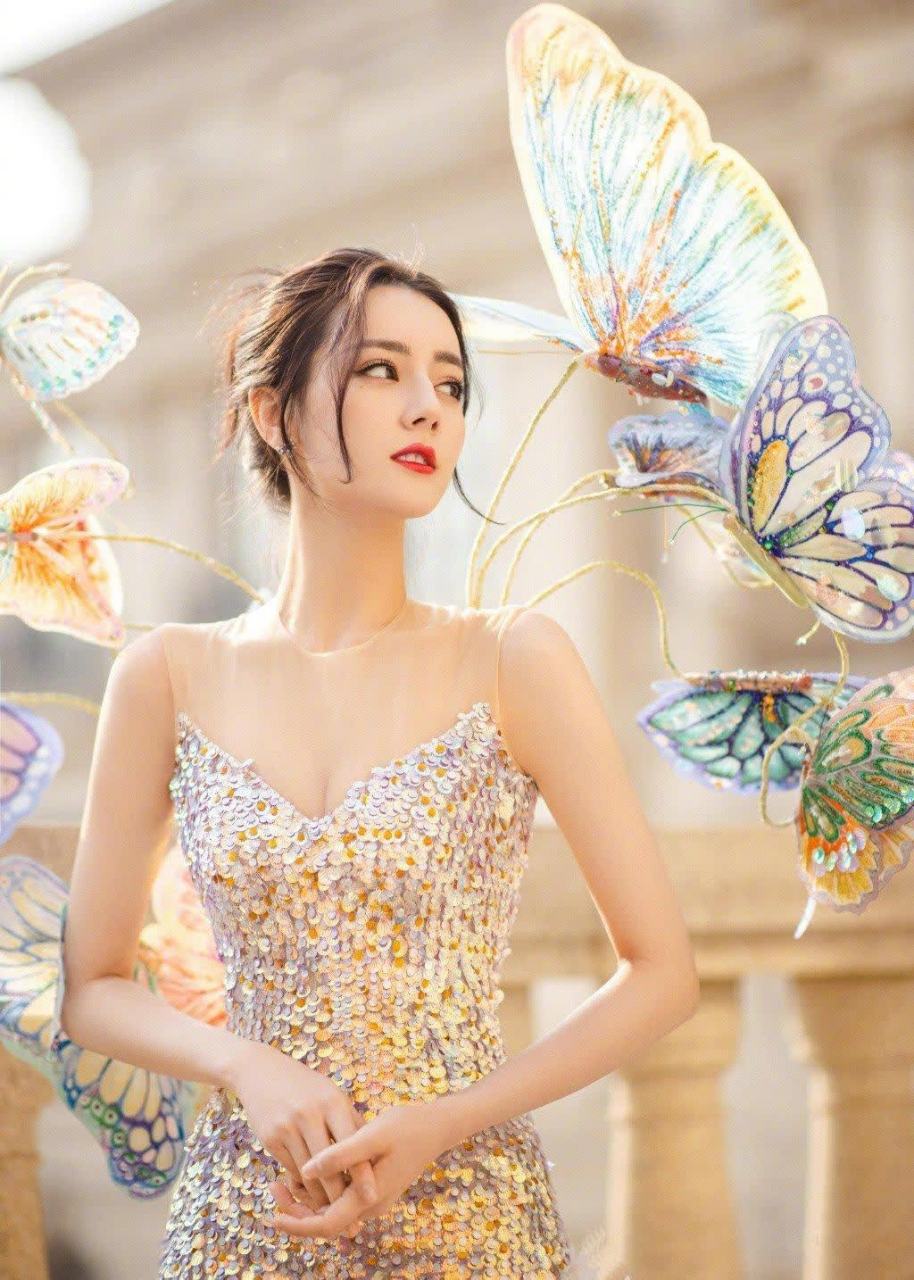 迪丽热巴,在逃公主,蝴蝶美人.