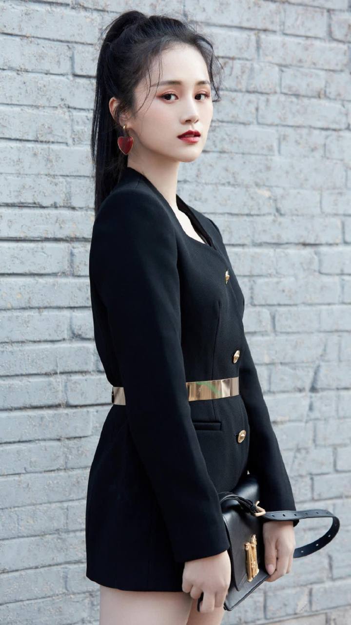 安悦溪酷飒写真