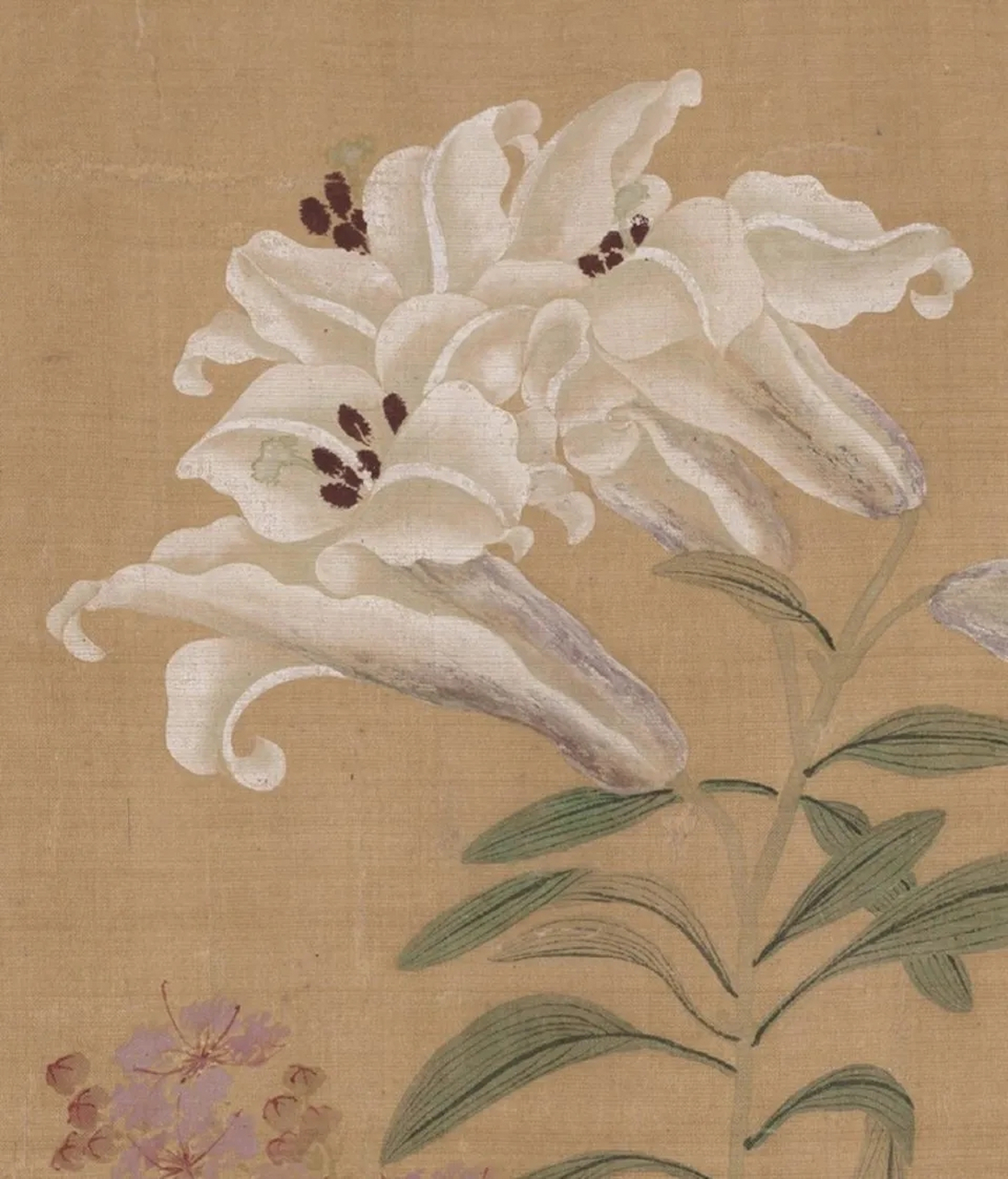 恽寿平百花卷部分欣赏  恽寿平,号南田,明末清初人,常州画派开山祖师.