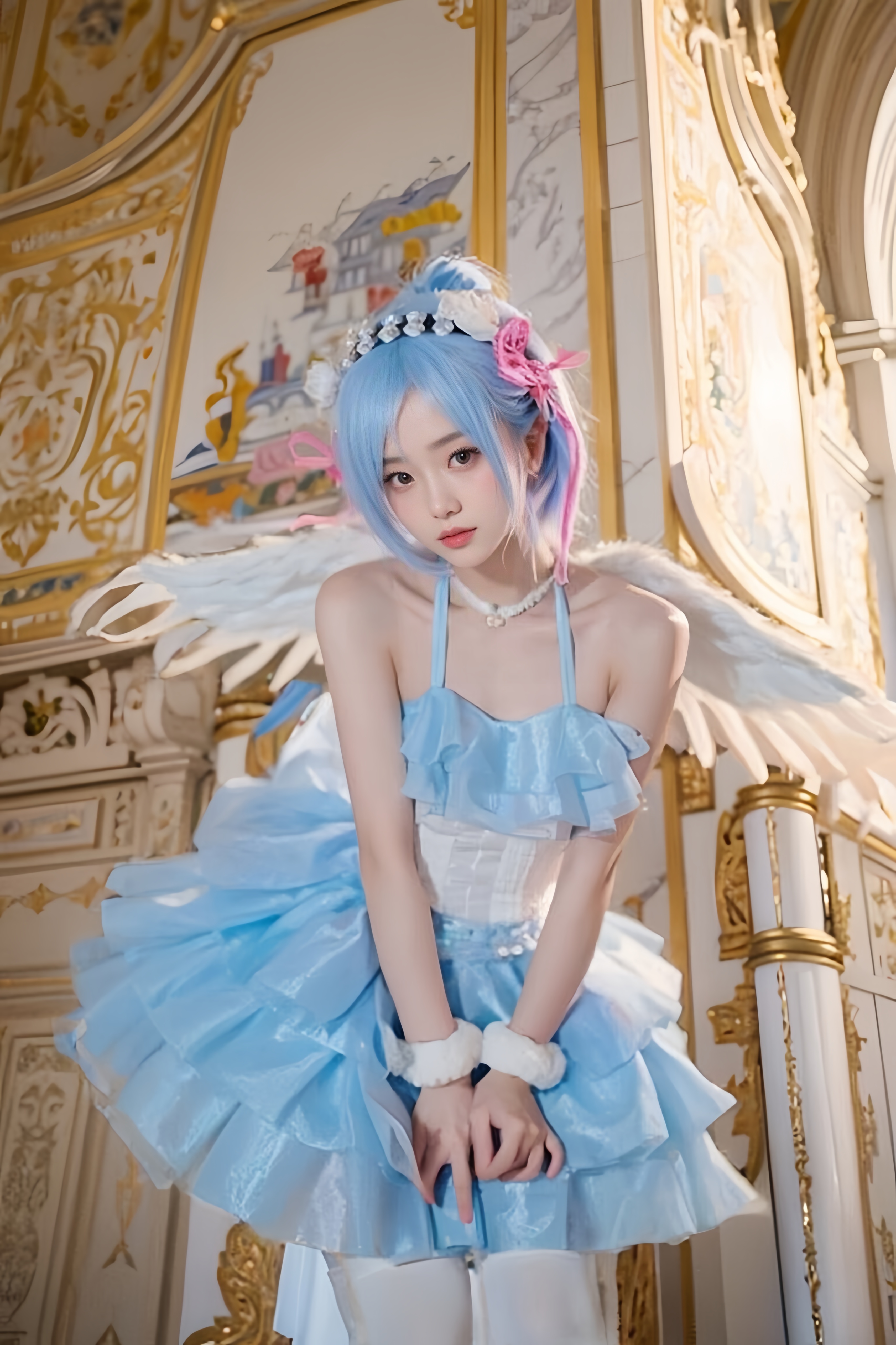 雷姆天使 未来的事不笑着说出来可不行呢 #动态连更挑战