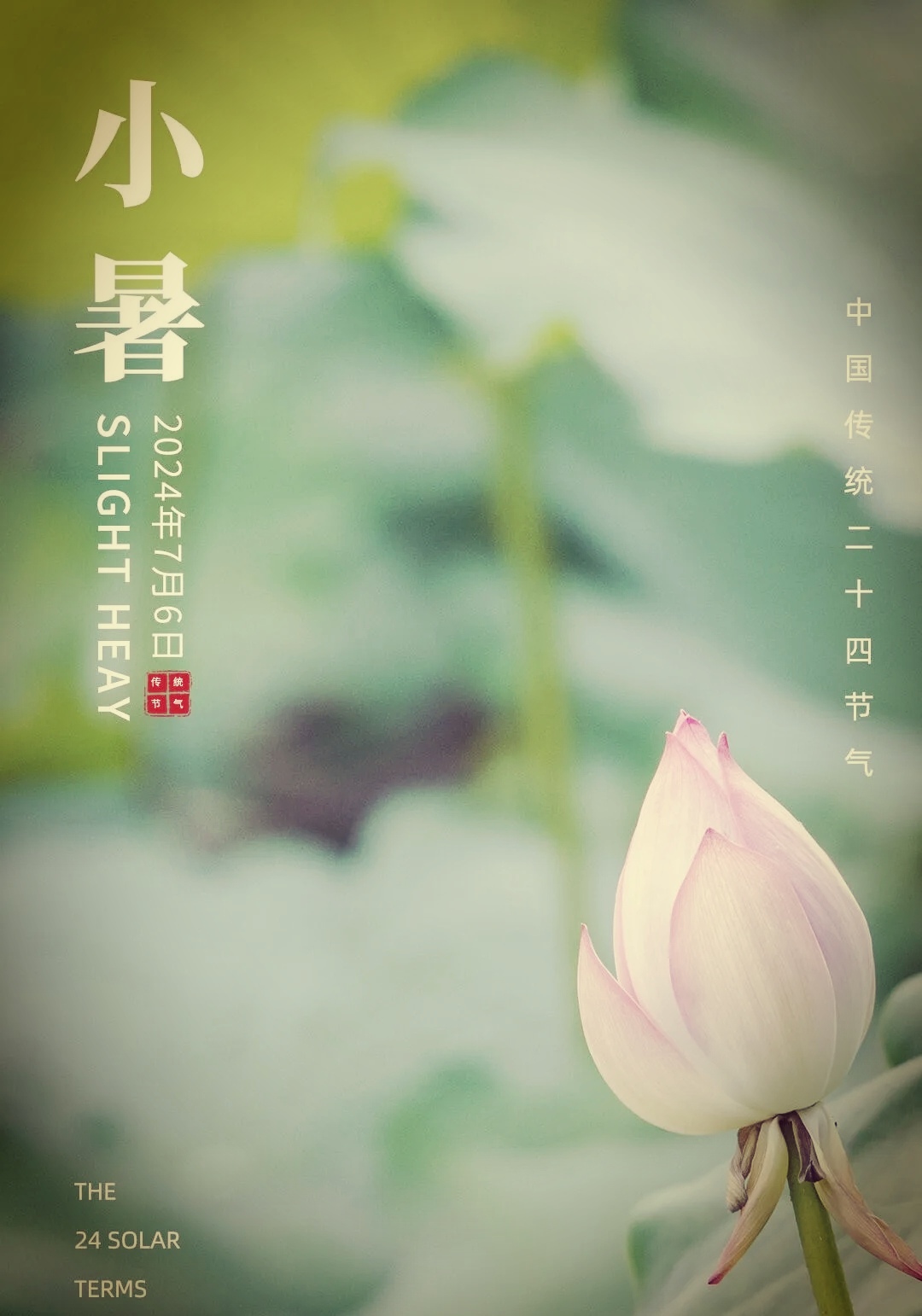 二十四节气"小暑"朋友圈祝福语专属文案,走心至极!