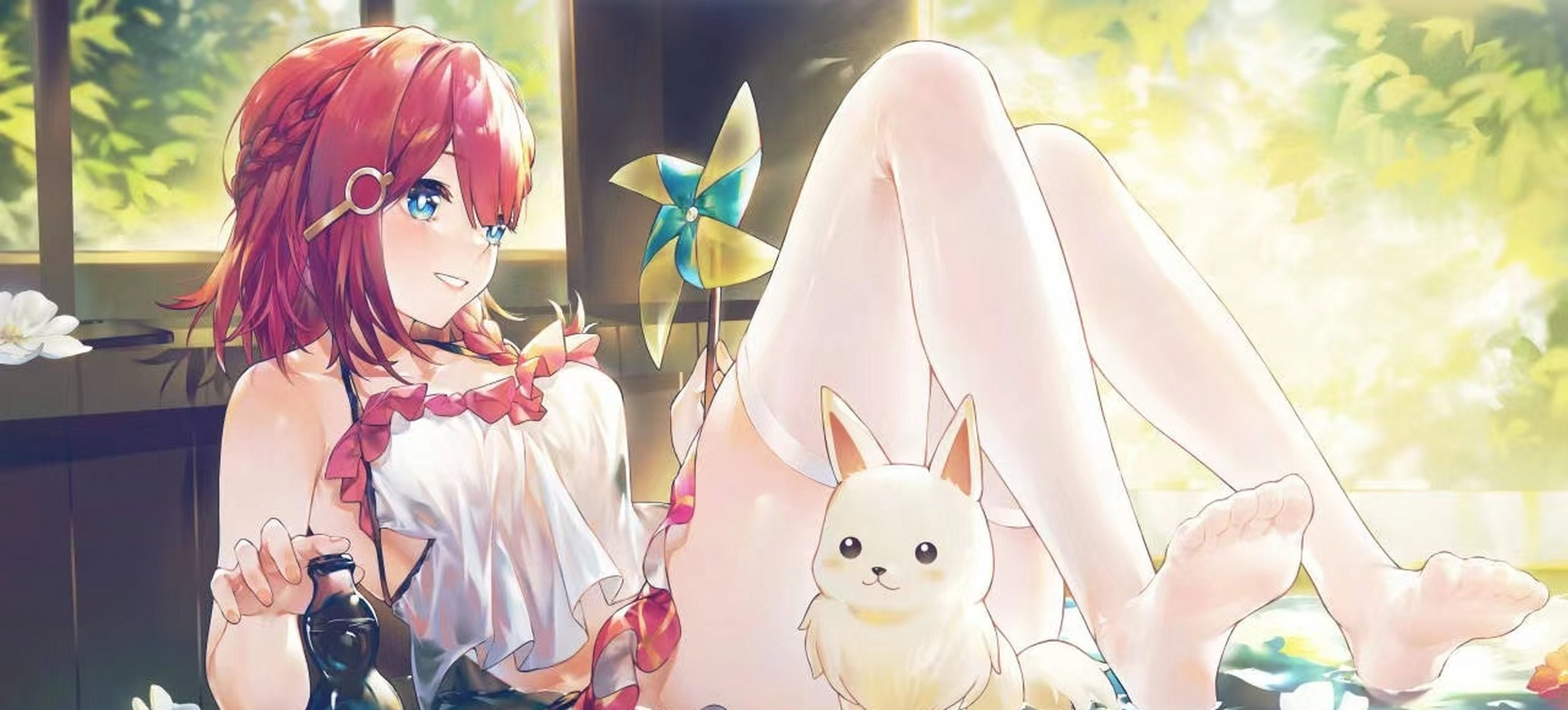 小姐姐的白丝玉足好好看啊#二次元