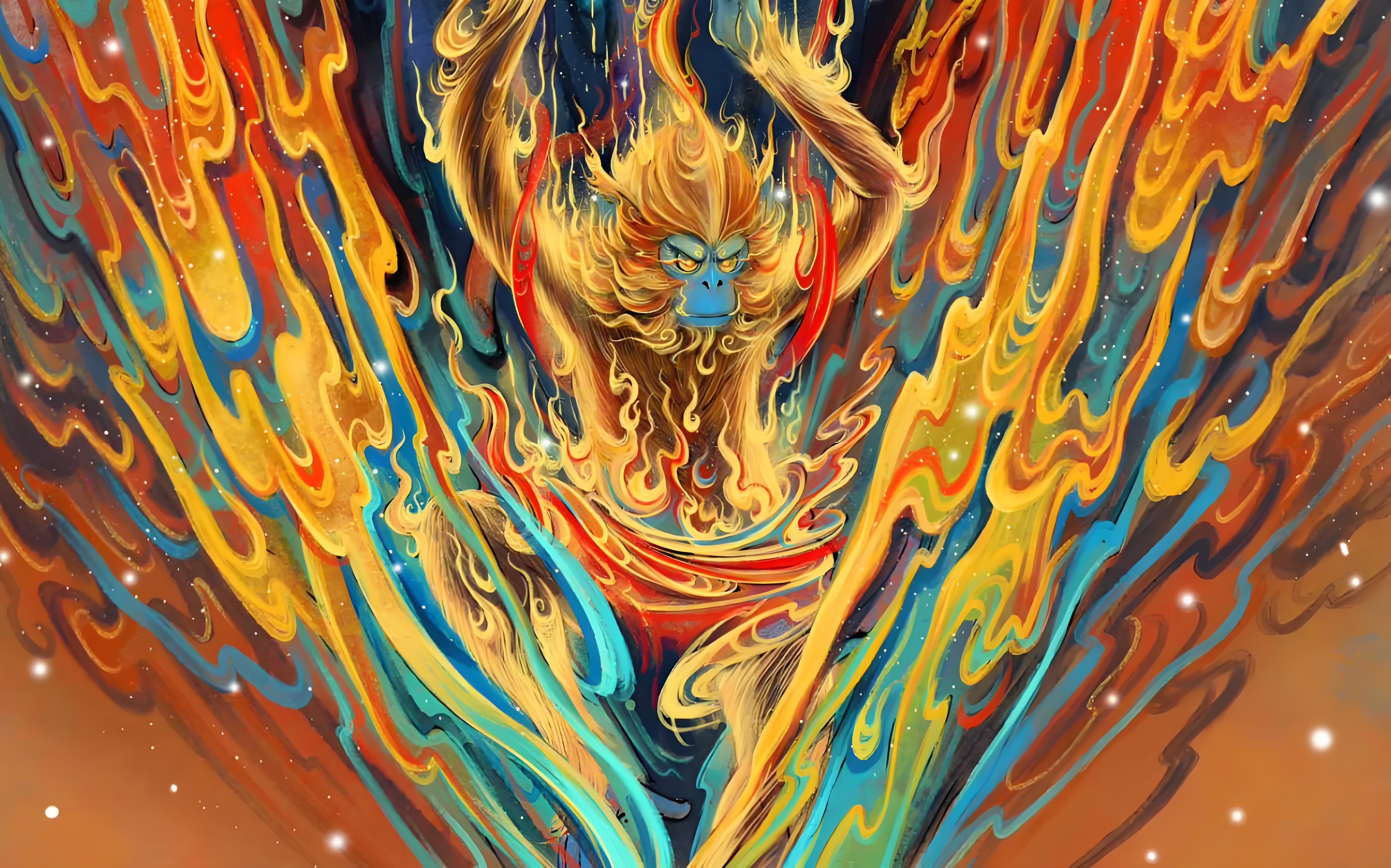 上古神话中的十大灵猴,"战猴"朱厌上榜,孙悟空屈居第二位