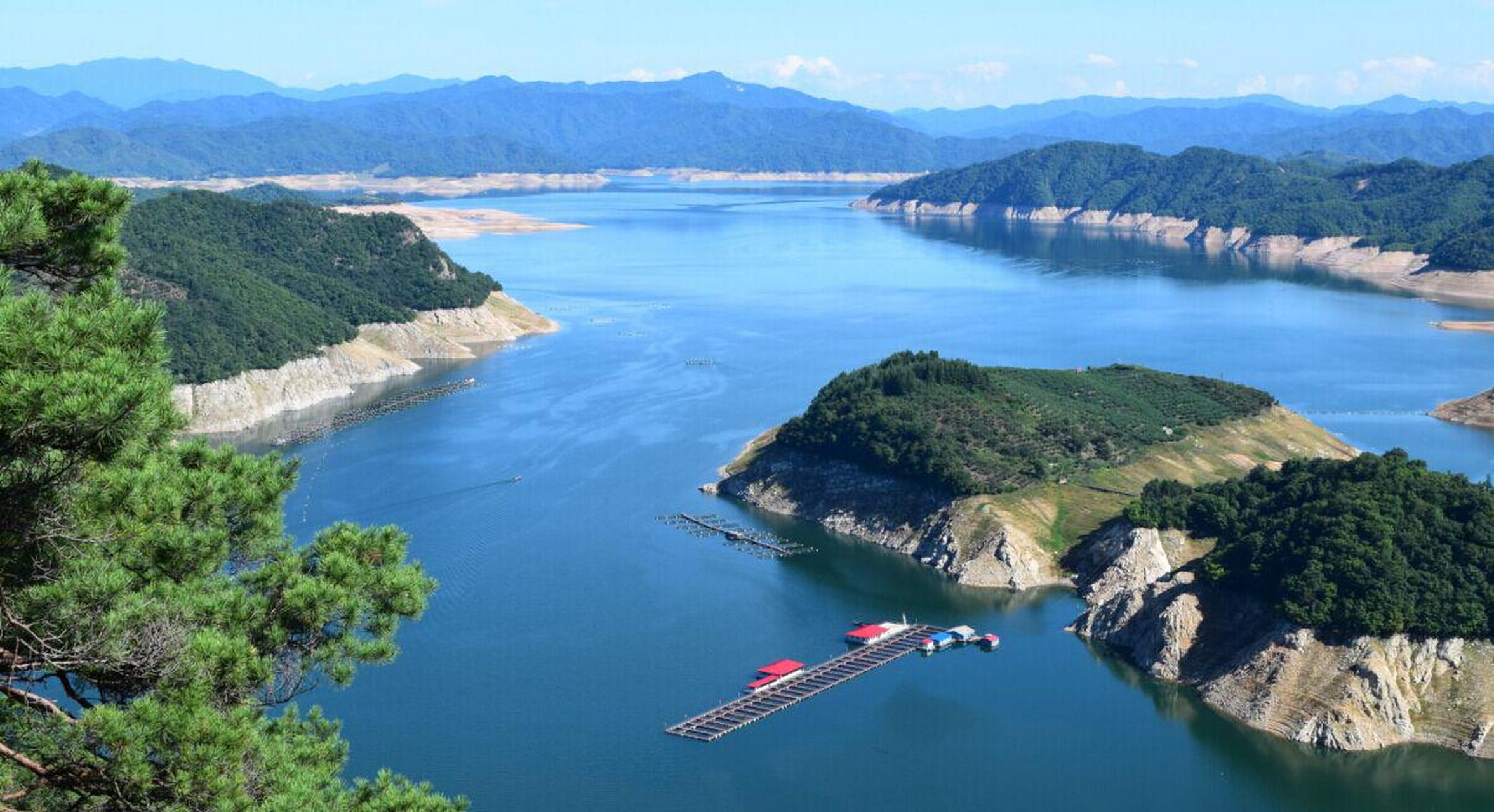 抚顺关山水库图片