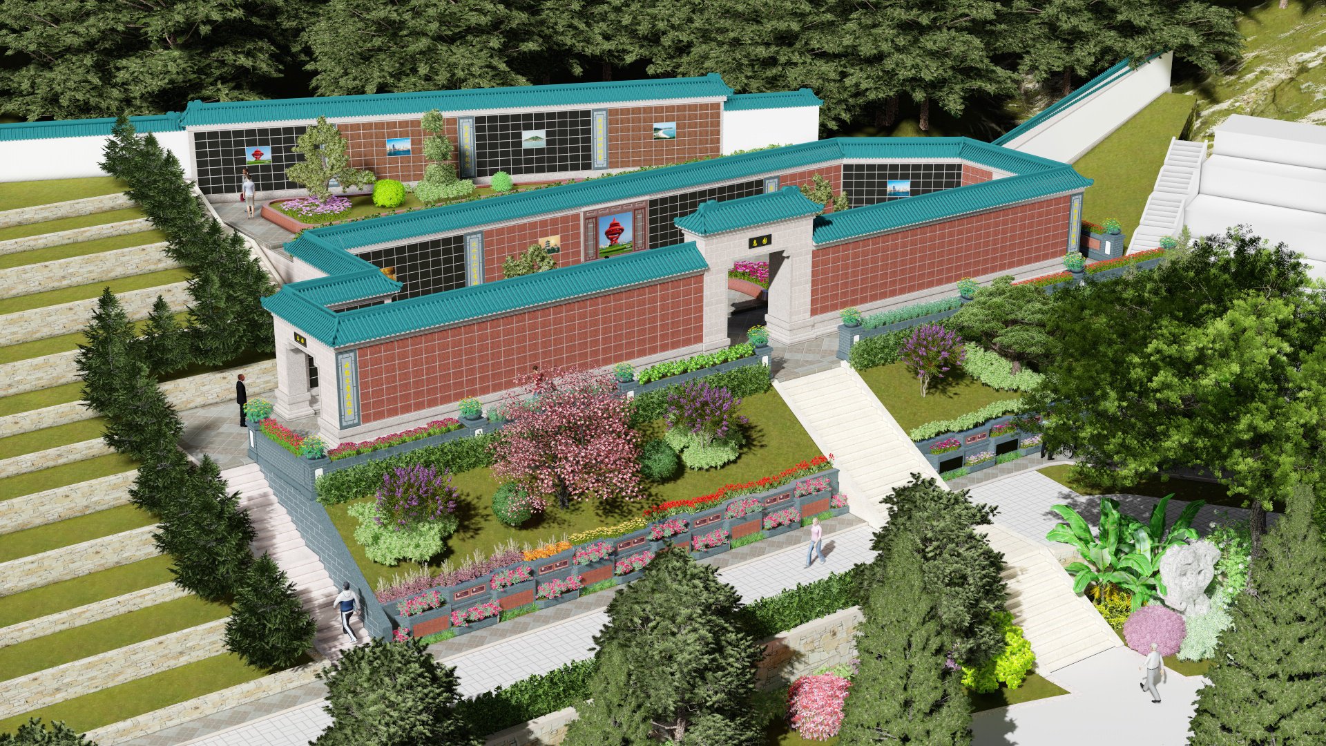 陵园规划新典范:青岛九峰陵公墓的道教文化与现代融合之旅