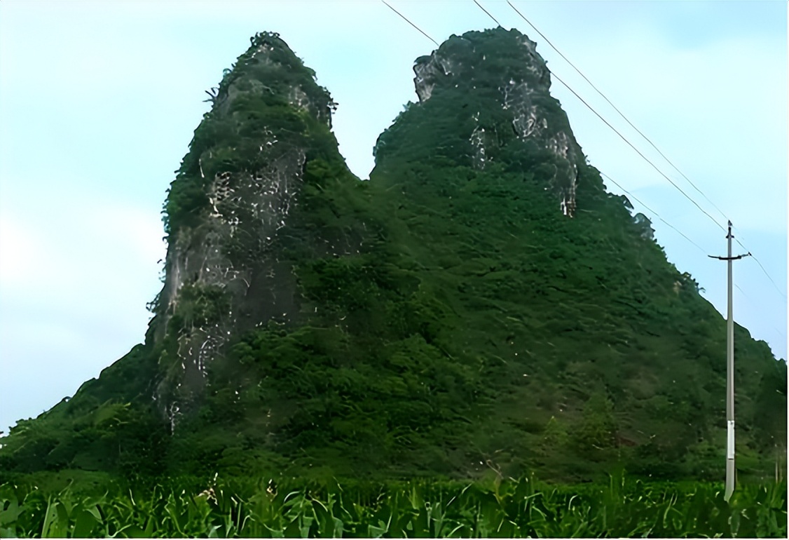 风水文笔峰山图片图片