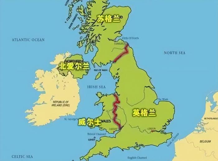 英国塞文河地理位置图片