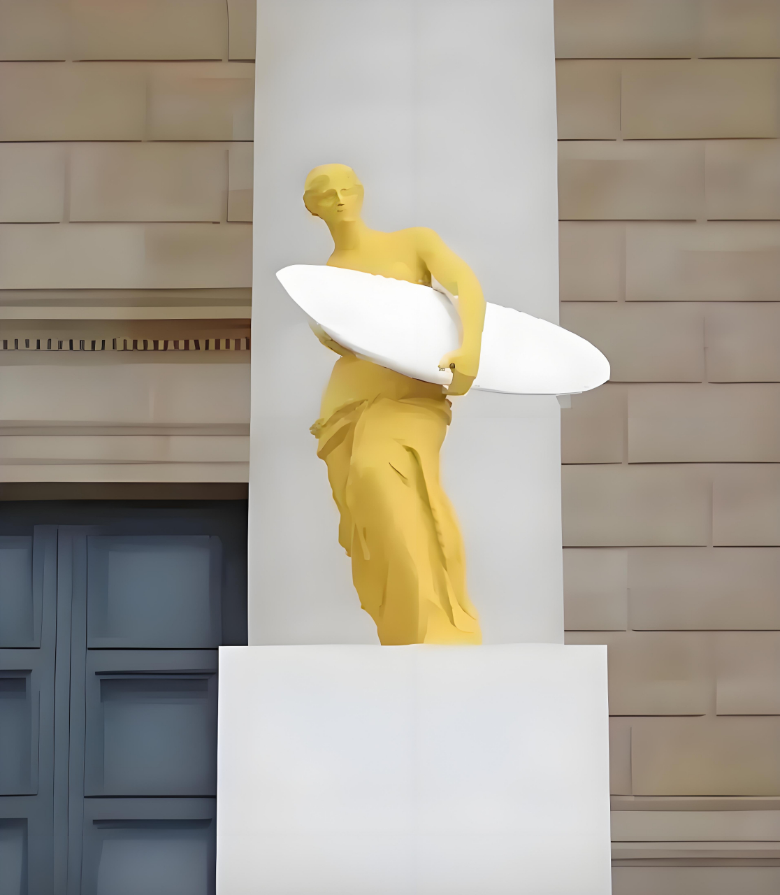 维纳斯女神为奥运长出手臂了 网友:维纳斯女神蠢蠢欲动,申请参赛!