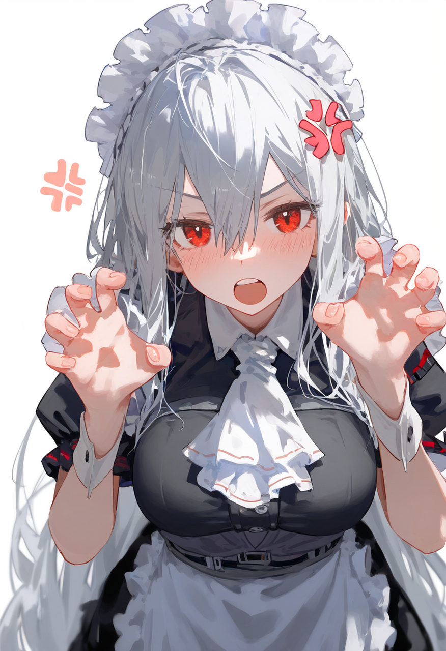 明日方舟# 生气的女仆蒂蒂73(1719v1717)73