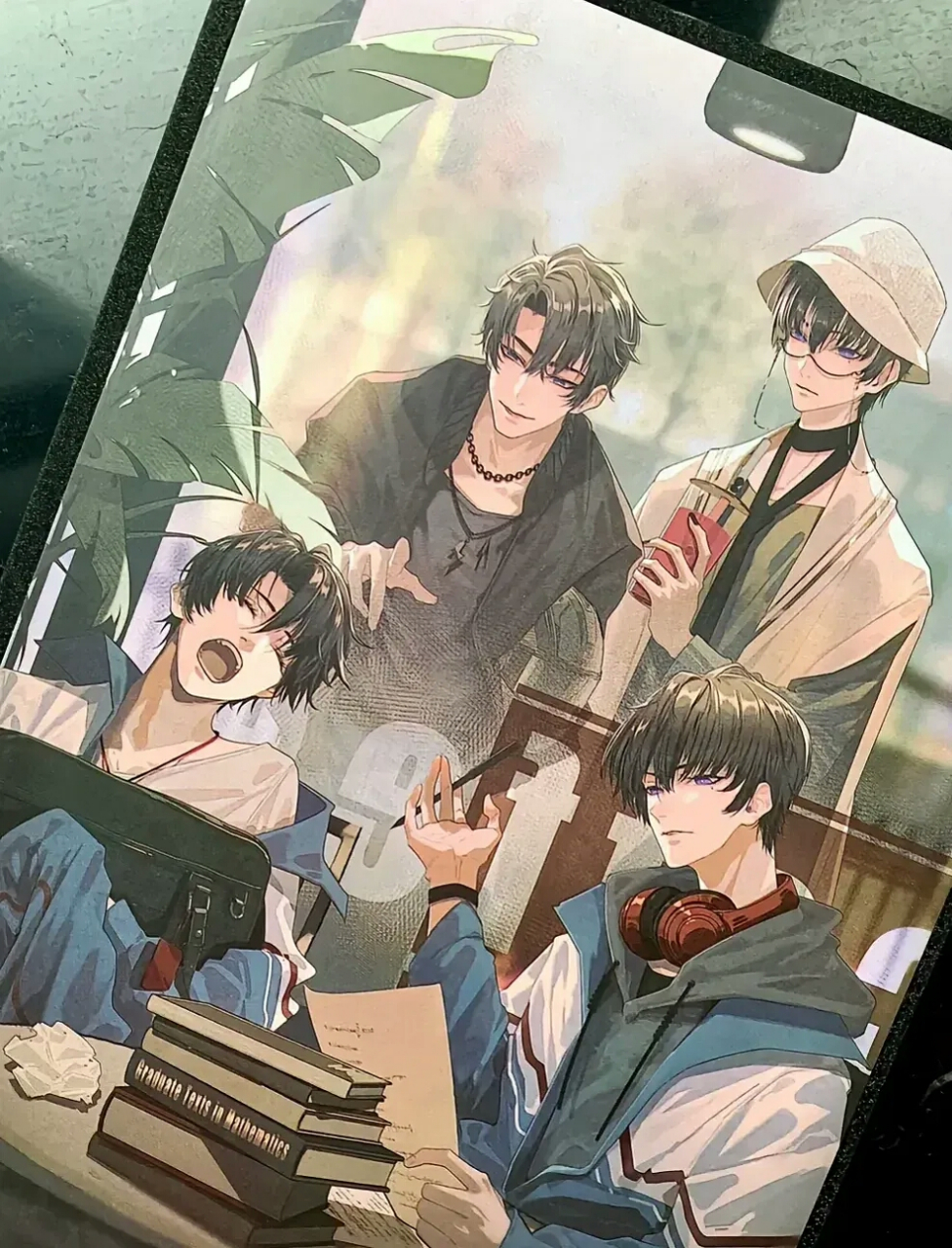 贺朝x谢俞 #伪装学渣