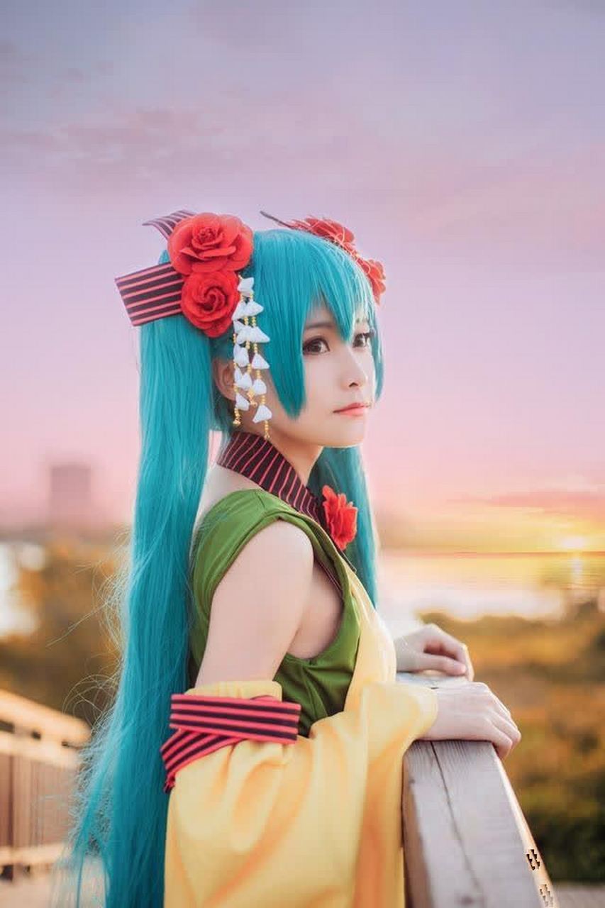cos正片户外摆拍—初音未来,异国歌姬ver--------------------回忆