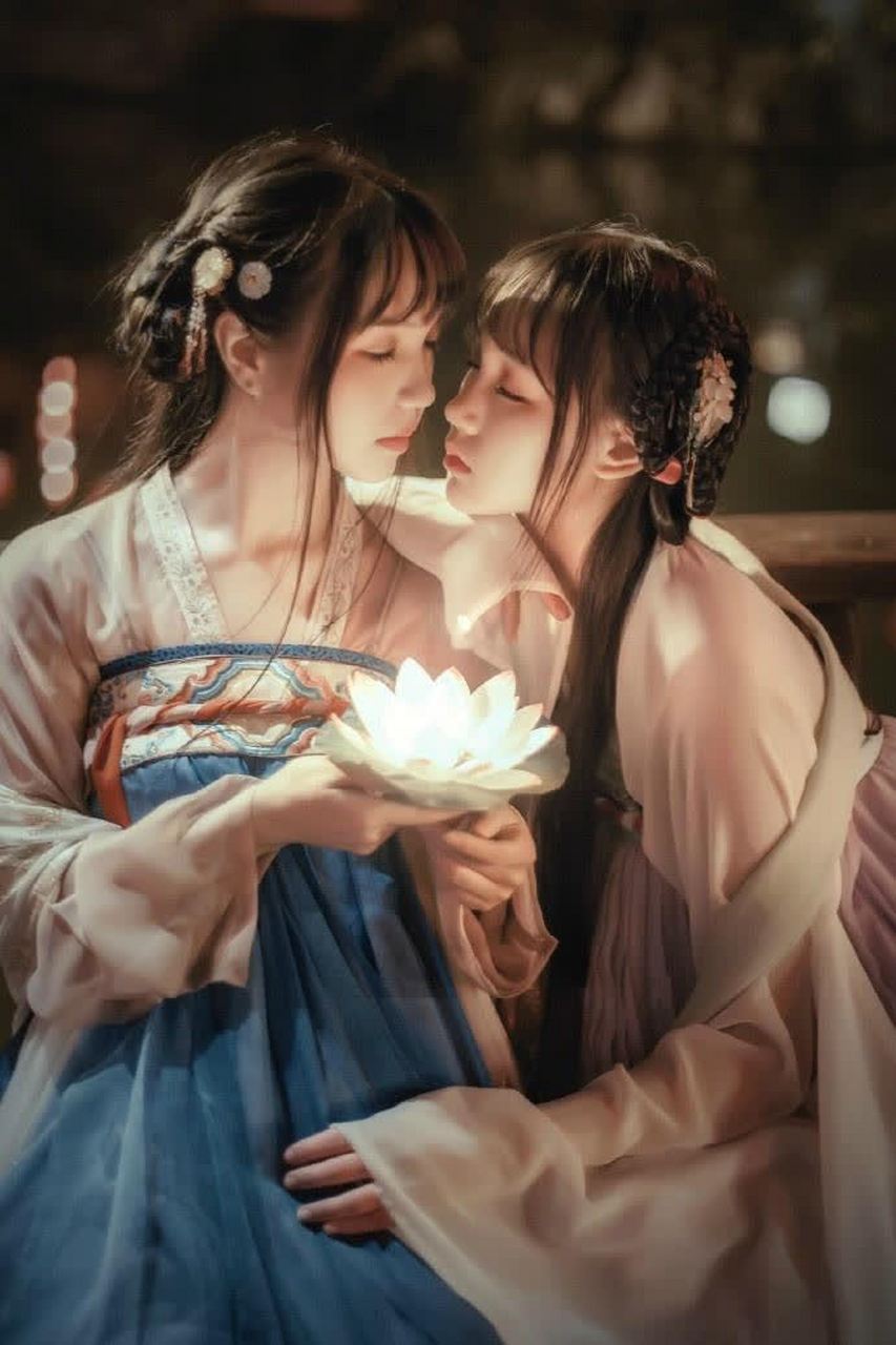 美女姐妹花:两位古装女神