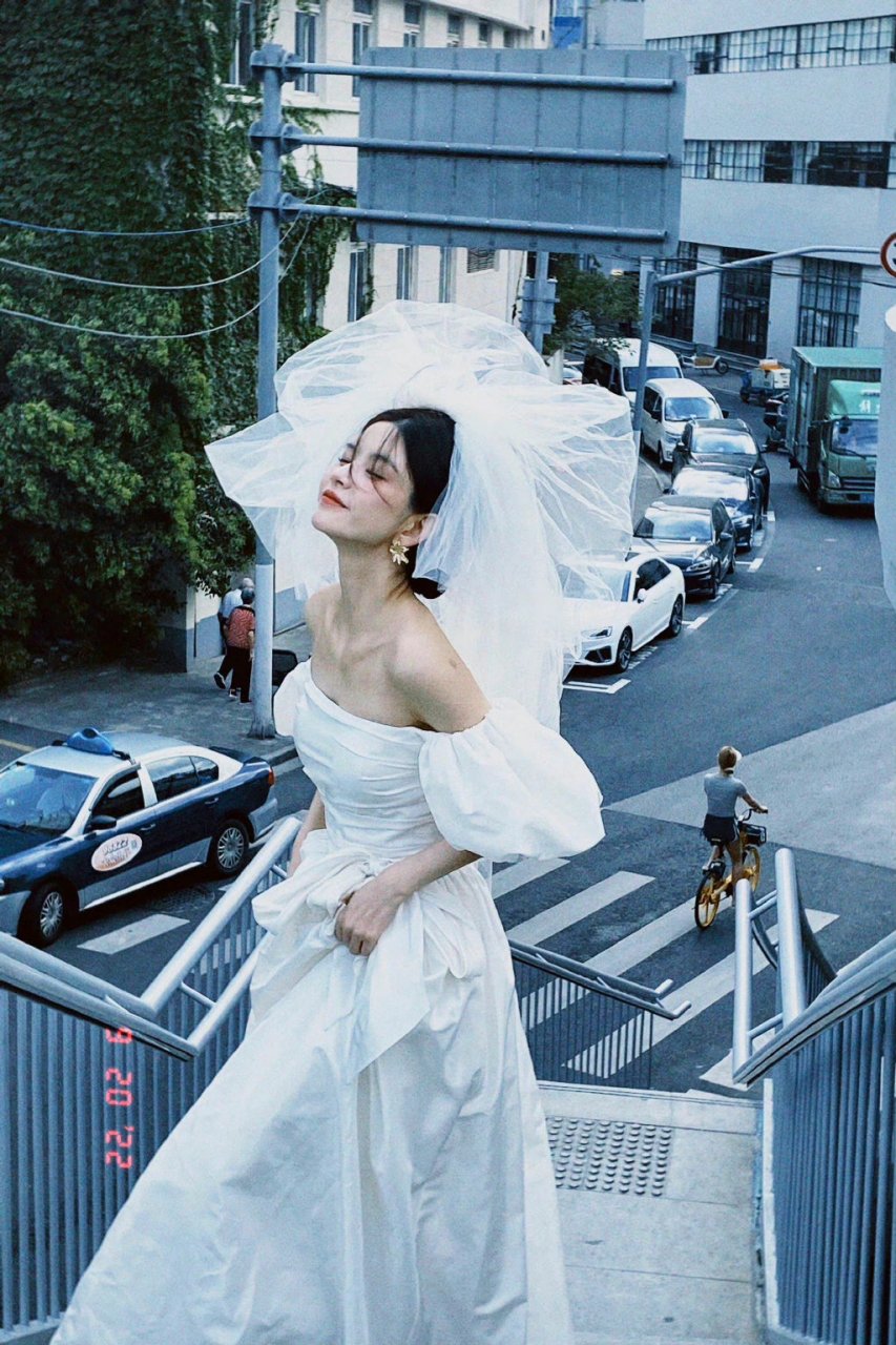 林思意,唯美婚纱氛围
