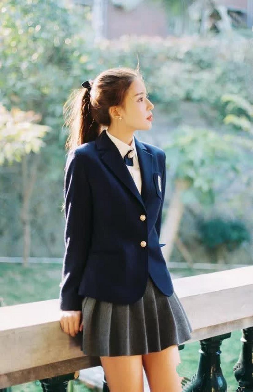 温心戏中有你校服小姐姐一抹清新风景线