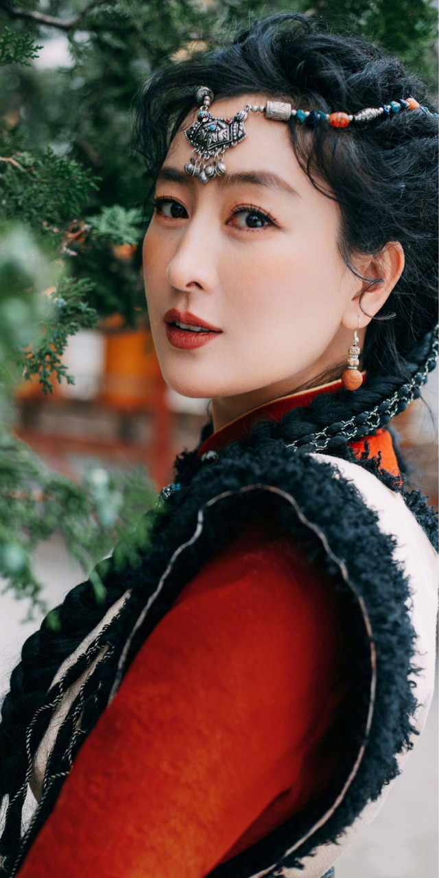 马苏,民族风情写真壁纸