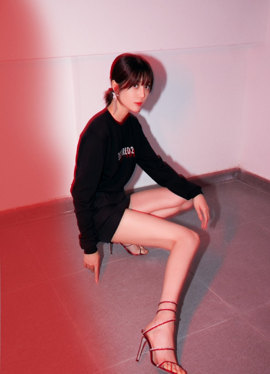 李溪芮,时尚腿精