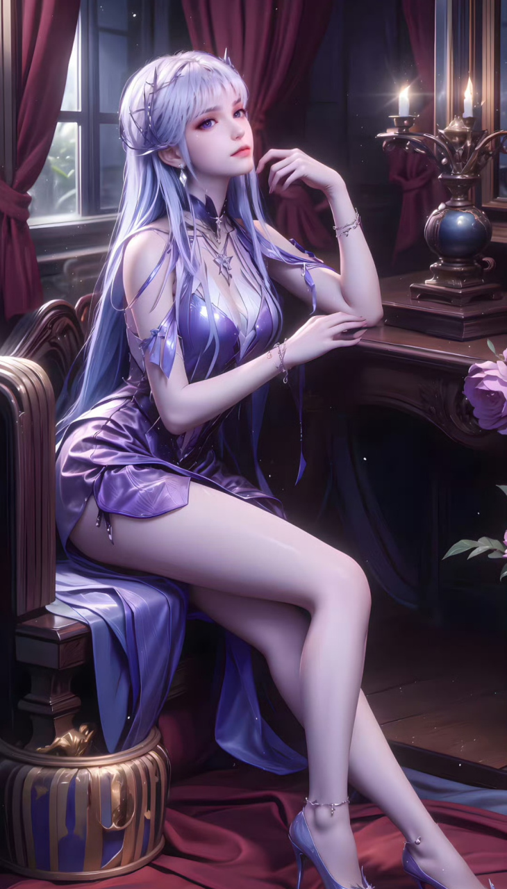 国漫女神# 长腿女神圣采儿