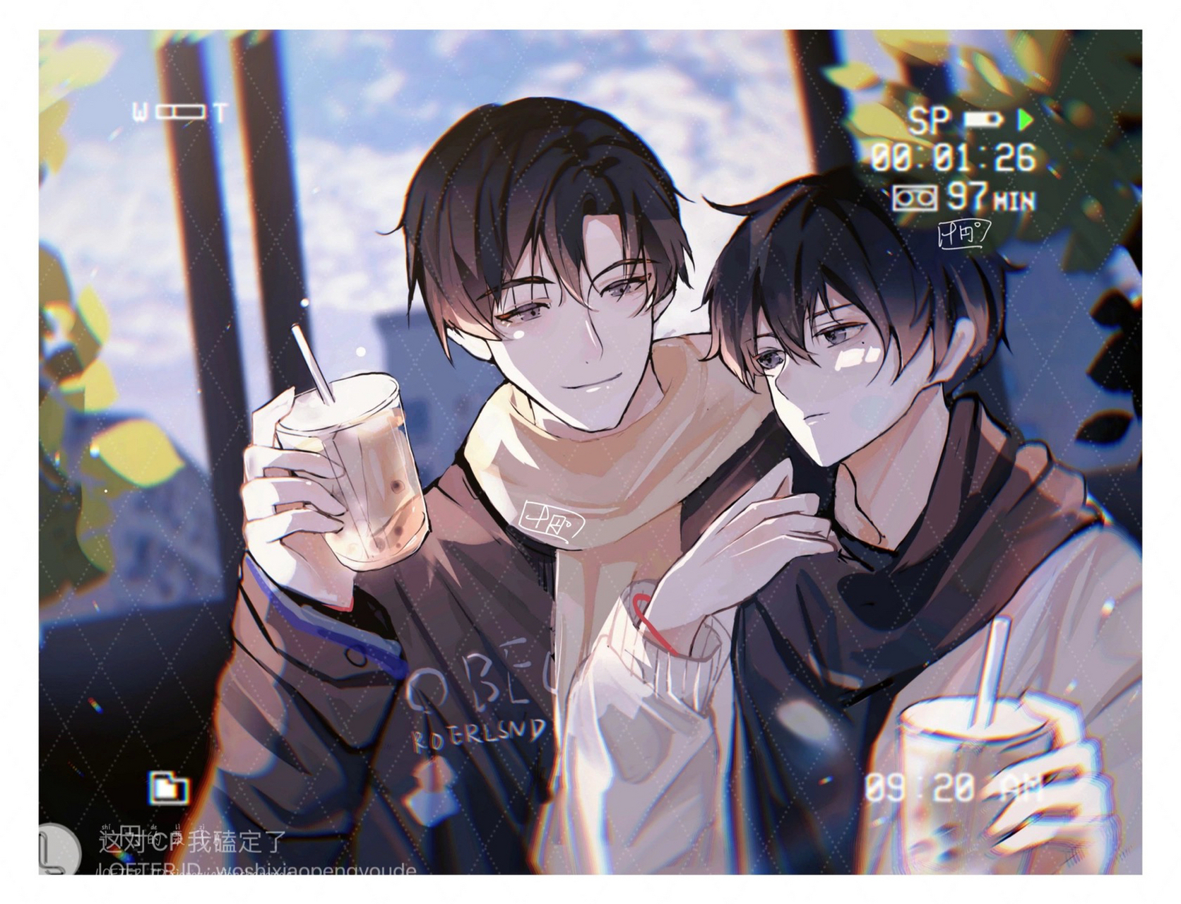贺朝x谢俞 #伪装学渣