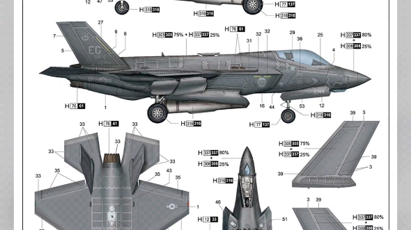 f35结构图图片